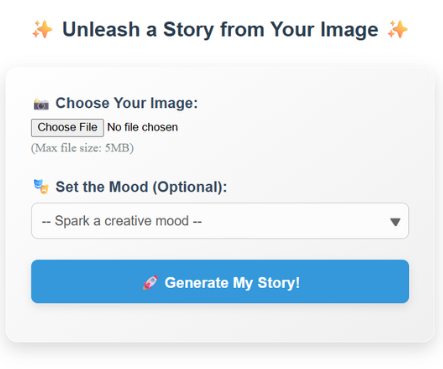 Hugging Face Story Generator
