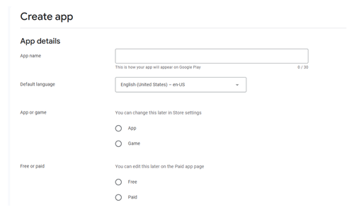 Flutter Play Store Deployment
