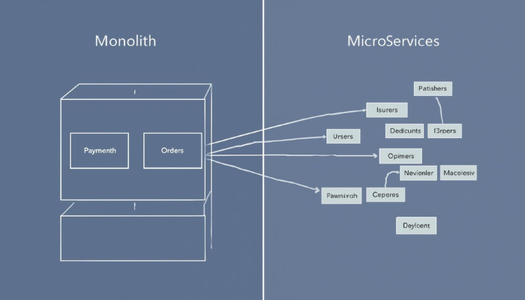 microservices vs monolith